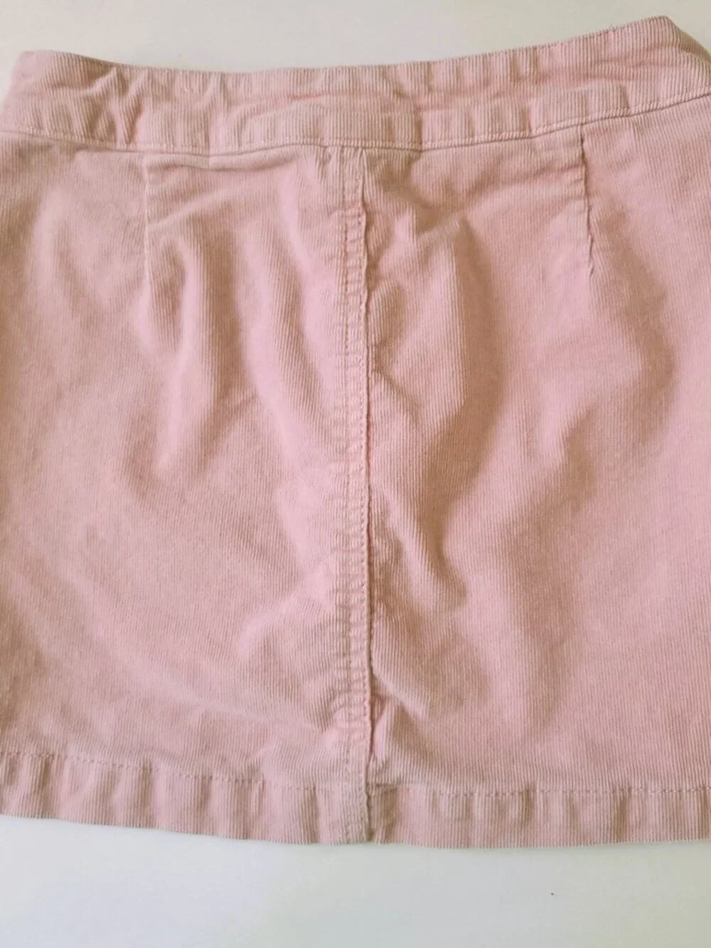 Justice Girls Corduroy Skort Light Pink Branded Waistband Size 12